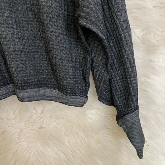 Free People We The Free South Side Thermal V-Neck - Picture 6 of 8